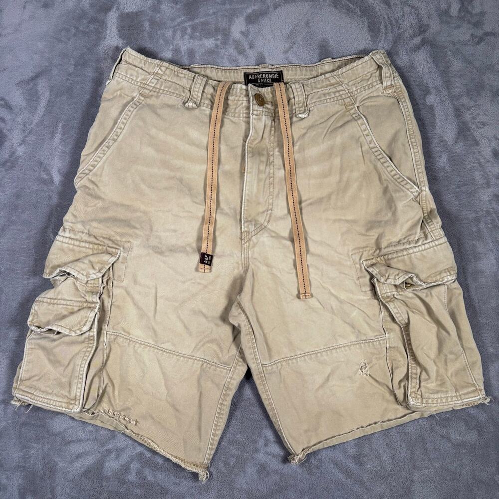 Vintage Y2K Abercrombie & Fitch Vintage Fatigues Cargo Shorts Men’s 32 Military